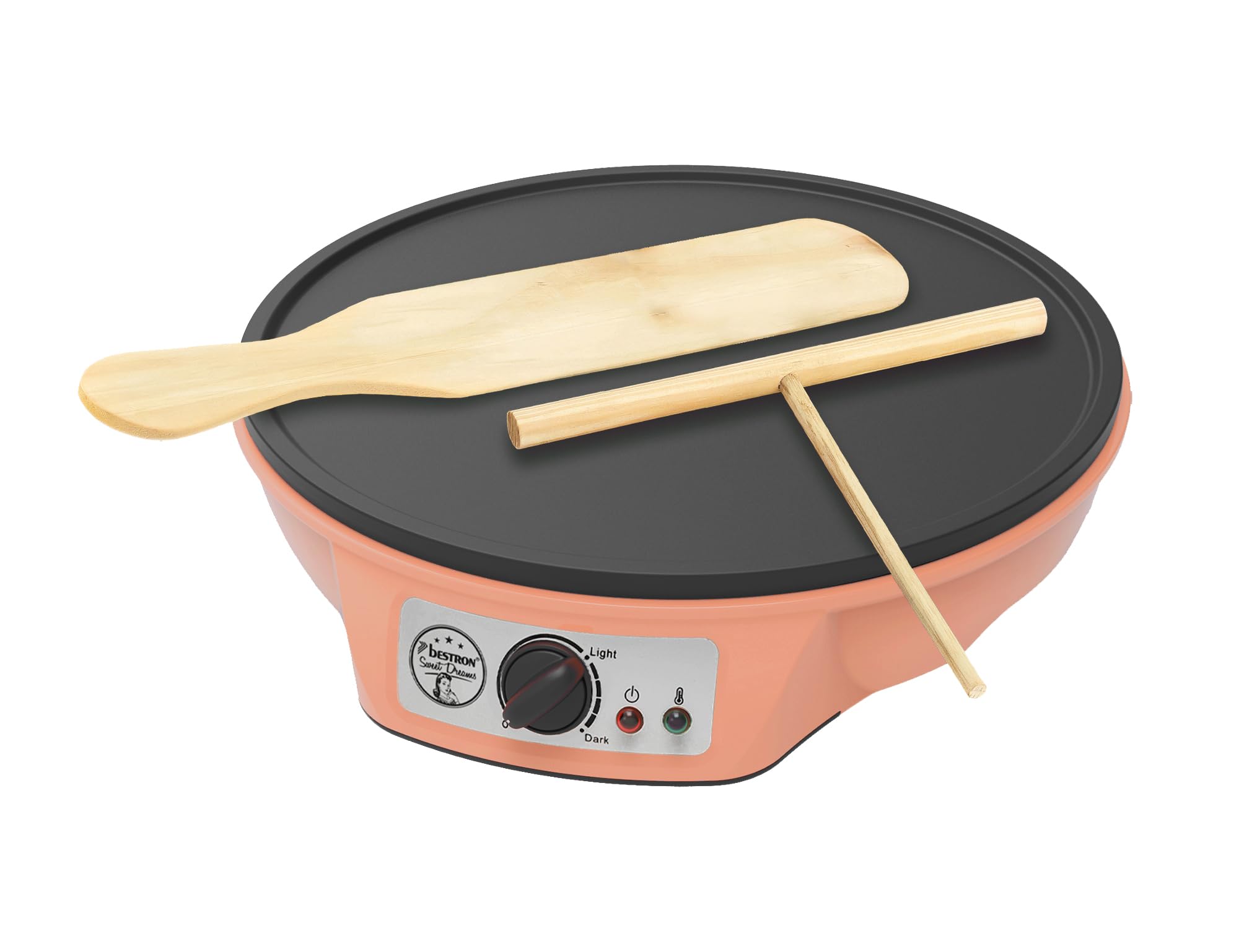 Bestron ASW602PEBS Crêpes-Maschine – Professioneller Crêpes-Maker für Zuhause
