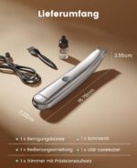 oneisall Pfotentrimmer für Hunde & Katzen mit LED-Licht – Kabellos & Ultra-Leise – Bild 8