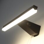 DILUMEN Spiegelleuchte 40cm 10W 1000lm mit Schalter – IP44 Badleuchte 4000K für Badspiegel – Bild 7