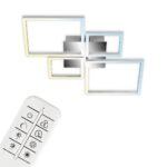 BRILONER LED Deckenlampe 75x47cm mit Fernbedienung – Dimmbar & Farbtemperatursteuerung