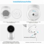 HOLACA Babykamera-Halterung für Arenti – Flexible Clip-Halterung mit Edelstahl – Bild 5