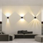 SANSHI LED Wandleuchte 12W IP65 – Innen- & Aussenbeleuchung mit verstellbarem Abstrahlwinkel – Bild 8
