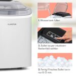 Klarstein Eiswürfelmaschine – Profi Ice Maker mit 12 kg/24h & Selbstreinigung – Bild 4