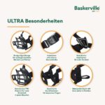 Baskerville Ultra Maulkorb Größe 5 – Tiergerechter Hundemaulkorb mit Hechelfreiheit – Bild 2