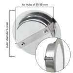 URing 3er Set LED Einbaustrahler 12V Warmweiss Dimmbar – 3,5W Möbelleuchte Flach – Bild 4