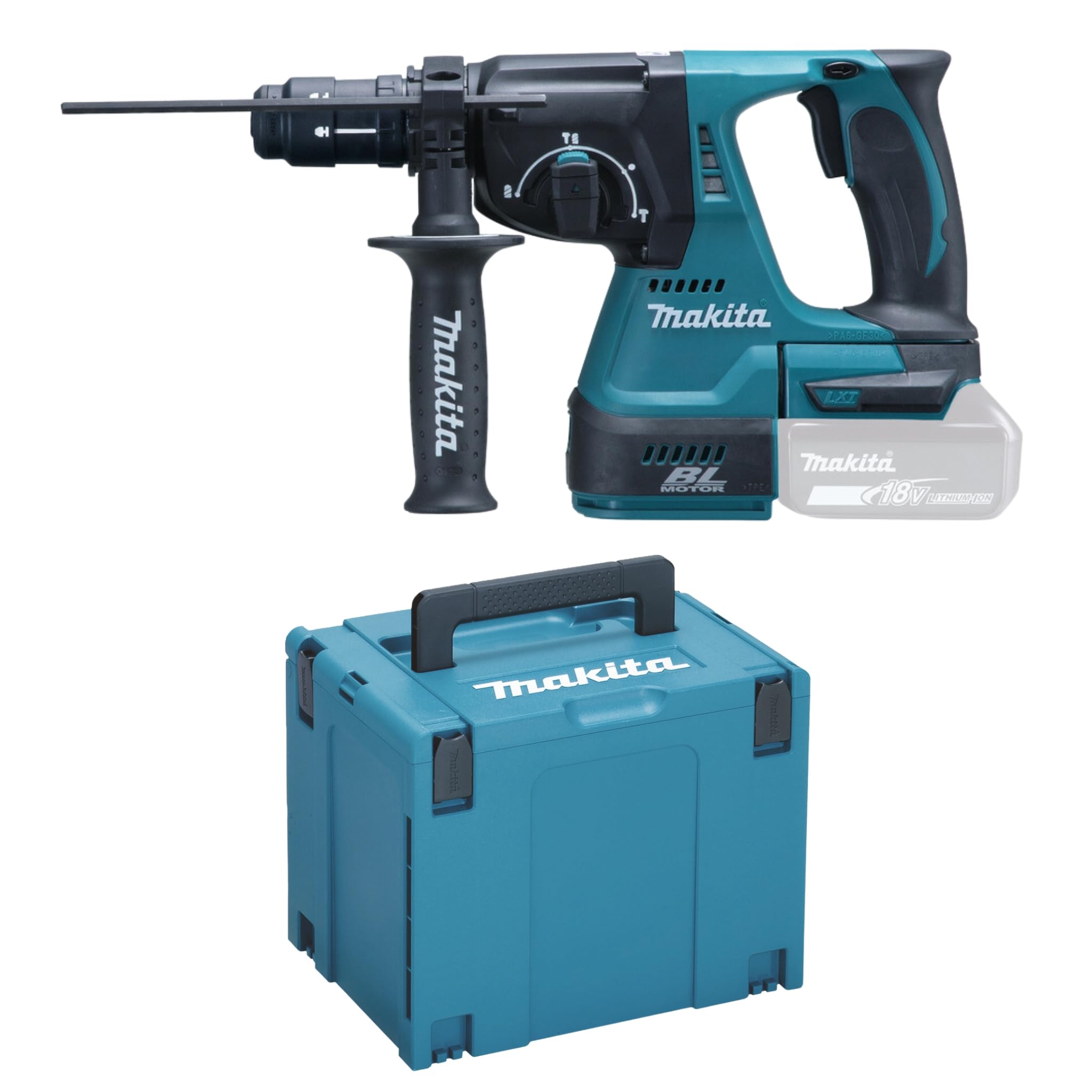Makita DHR243ZJ Akku-Kombihammer 18 V SDS-Plus – Professionelle Bohr- & Meisselmaschine