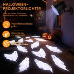 3D Halloween Projektor Outdoor – Dynamische Geistereffekte mit LED-Technologie für Haus & Garten – Bild 2