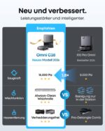eufy HydroJet C28 Saugroboter mit Wischfunktion – 15.000Pa Saugkraft & 5-in-1 Station – Bild 2