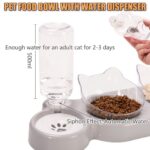 Speedy Panther 3-in-1 Katzennapf Set mit Wasserspender – Ergonomisch für Katzen & kleine Hunde – Bild 3