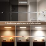 SNADER LED Deckenleuchte mit Bewegungsmelder & Fernbedienung – 12000 mAh Akku – Bild 3