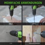 Greenworks 35 Nm Akkubohrer-Set – 24 V Lithium mit 2 Ah Akku & Koffer – Bild 6