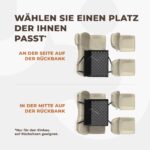 WUGLO Hunde-Autositz Rückbank – Extra stabil für Hunde bis 26 kg – Bild 7