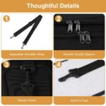 vsshe Hundebox Faltbar L40×B25×H25 cm – Transportbox für Hunde & Katzen – Bild 9
