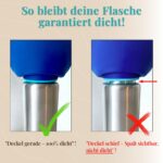 GIZZY® Hundetrinkflasche aus Edelstahl – Auslaufsicher & robust für unterwegs – Bild 6