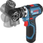 Bosch Professional GSR 12V-15 FC Akku-Bohrschrauber – FlexiClick System mit 2 Akkus & Zubehör – Bild 4