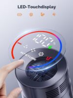 INTETURE Akku Staubsauger 600W 50kPa – 65 Min Laufzeit mit Wandhalterung & Touchscreen – Bild 6