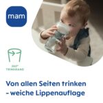 MAM Easy to Drink Cup 360° 290 ml 2er-Set – Auslaufssicherer Trinklernbecher ab 8 Monaten – Bild 4