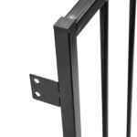Joparri Kaminschutzgitter 304 cm mit Tür – 5-teilig Metall Schutzgitter für Kinder & Haustiere – Bild 5