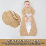 amo nenes Babyschlafsack 2.5 TOG mit abnehmbaren Ärmeln – Herbst & Winter für 6–18 Monate – Bild 3