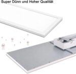 Aimosen LED Deckenleuchte 100x25 cm dimmbar – 28W Rechteck Panel mit Fernbedienung & Farbtemperatur – Bild 4