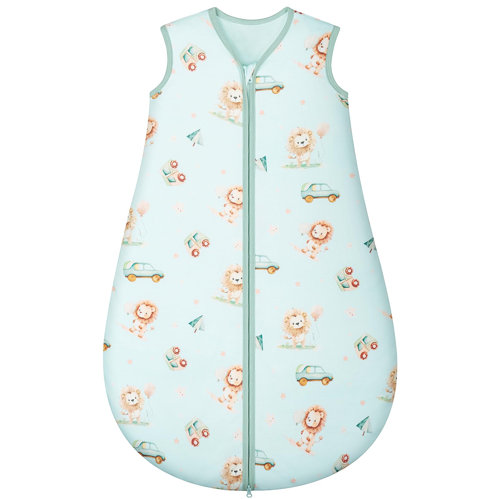 Yukkidds Winterschlafsack 2.5 Tog 0-6 Monate – Baumwolle Babyschlafsack für sicheren Schlaf