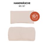 hauck 2-tlg. Deluxe Sitzkissen für Alpha Hochstuhl – Komfortable Sitzauflage Beige – Bild 6
