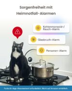 Furbo 360° Katzenkamera – 1080p mit Farbnachtsicht, Leckerliwurf & 2-Wege-Audio – Bild 6