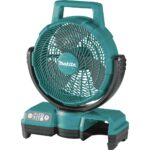 Makita DCF203Z Akku-Lüfter 18V – Mobiler Ventilator mit Schwenkfunktion