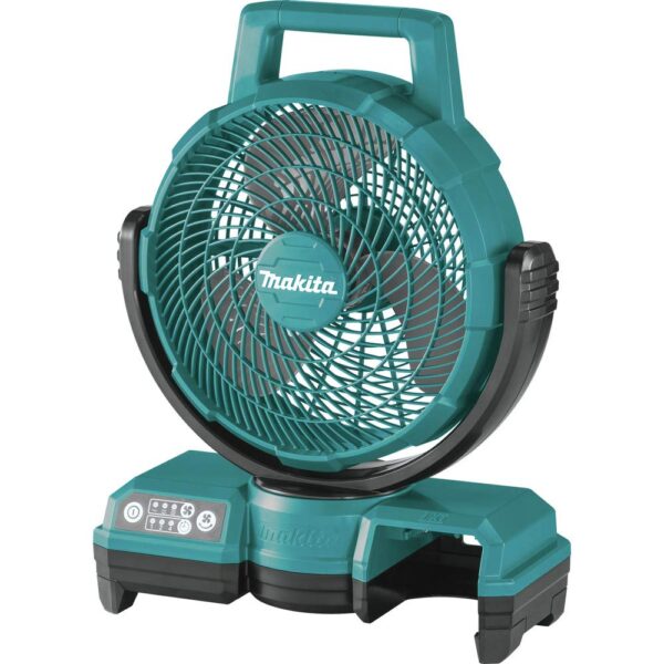 Makita DCF203Z Akku-Lüfter 18V – Mobiler Ventilator mit Schwenkfunktion