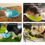 Petsoigné Hund Wasserflasche 600ml – Faltbare Trinkflasche für Unterwegs in Blau – Bild 3