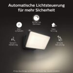 Philips Hue White Welcome Outdoor Flutlicht – Smarte Aussenbeleuchtung mit App-Steuerung – Bild 3