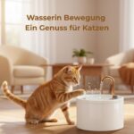 MISFANS Katzenbrunnen Keramik 2.1L – Antibakteriell mit Kupferrohr & 3-fach Filter – Bild 5