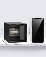 Lureshine 2er Set Wandleuchte mit G9 LED – Warmweiss 3000K, verstellbar für Innen & Aussen – Bild 4
