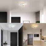 Goeco LED Deckenleuchte 20W 2200LM mit 3 Farbtemperaturen – Moderne Spiralleuchte für Wohnräume – Bild 5