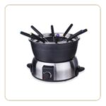 LITTLE BALANCE Fondue Gourmet 8 – Fondue-Set für 8 Personen mit Edelstahl & Thermostat