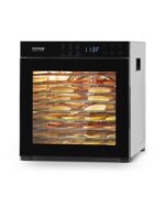 VEVOR Dörrautomat 10 Edelstahlschalen 1000 W – Professioneller Lebensmitteltrockner