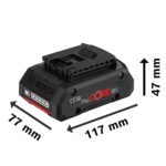 Bosch Professional ProCORE18V 4.0 Ah Akku – Kompakt & leistungsstark für 18V Systeme – Bild 3