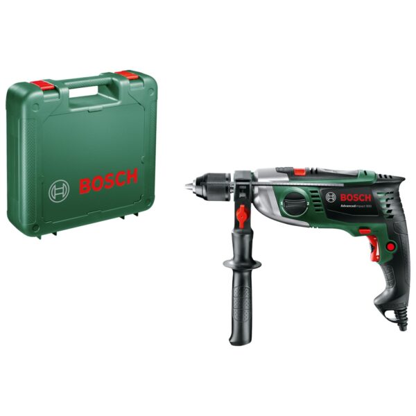 Bosch AdvancedImpact 900 Schlagbohrmaschine – 900W Profi-Bohrmaschine mit Sicherheitsfunktionen