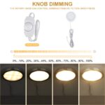 Lightess 4er LED Unterbauleuchte dimmbar – Warmweiss Schrankbeleuchtung 250 Lumen – Bild 3
