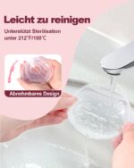Oiomniv Milchauffangschalen 70 ml – BPA-freie Brustschalen mit 20 Muttermilchbeutel für stillende Mütter – Bild 5