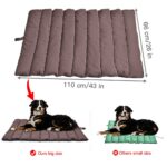 XIAPIA Wasserdichte Hundematte 110x68 cm – Faltbare Reisedecke mit Aufbewahrungstasche – Bild 5