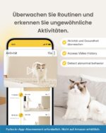Furbo 360° Katzenkamera – 1080p mit Farbnachtsicht, Leckerliwurf & 2-Wege-Audio – Bild 7
