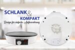 StarBlue Crêpe-Maker 30,5 cm mit Holzspatel & Rezept-E-Book – Elektrischer Pfannkuchenbereiter – Bild 6