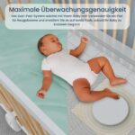 Babysense 7 Atembewegungsmonitor mit 2 Sensormatten & Video-Babyphone – Echtzeit-Überwachung – Bild 3