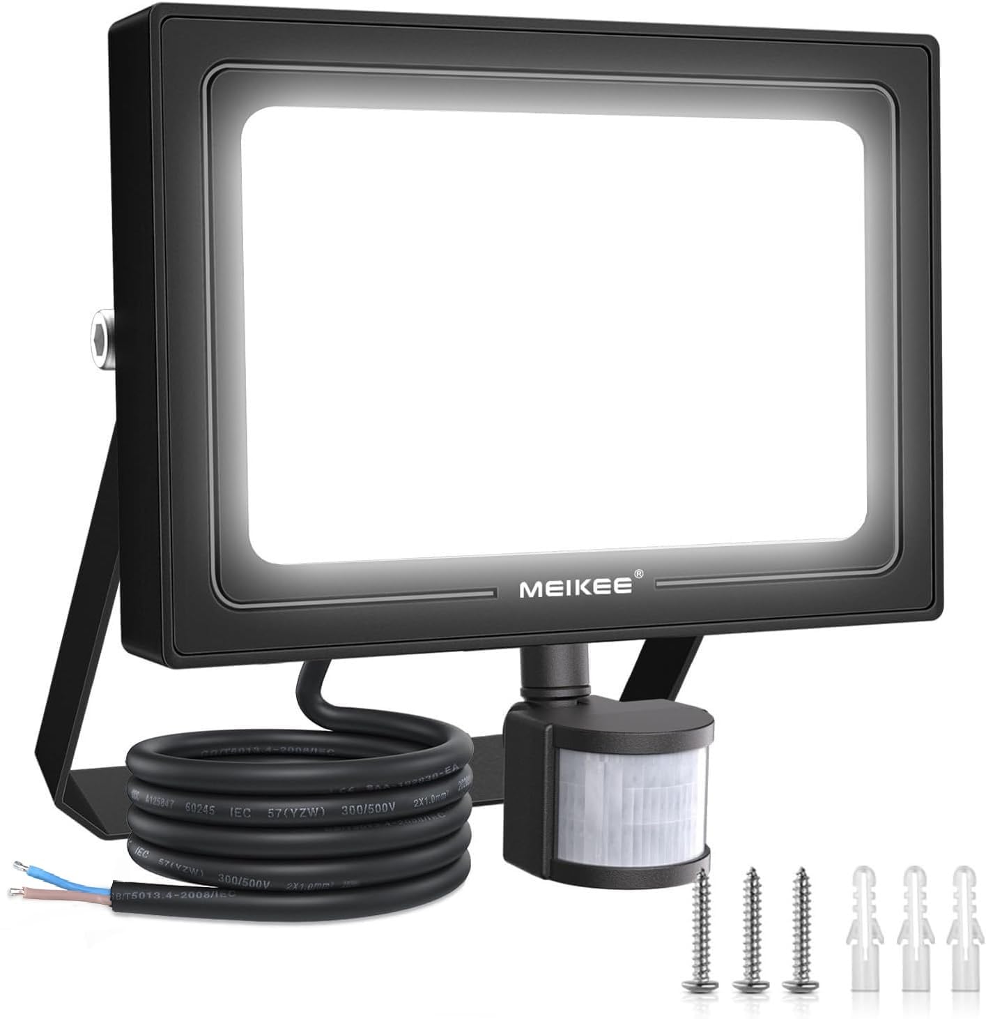 MEIKEE 30W LED-Strahler mit Bewegungsmelder – 2820 Lumen IP66 Aussenstrahler