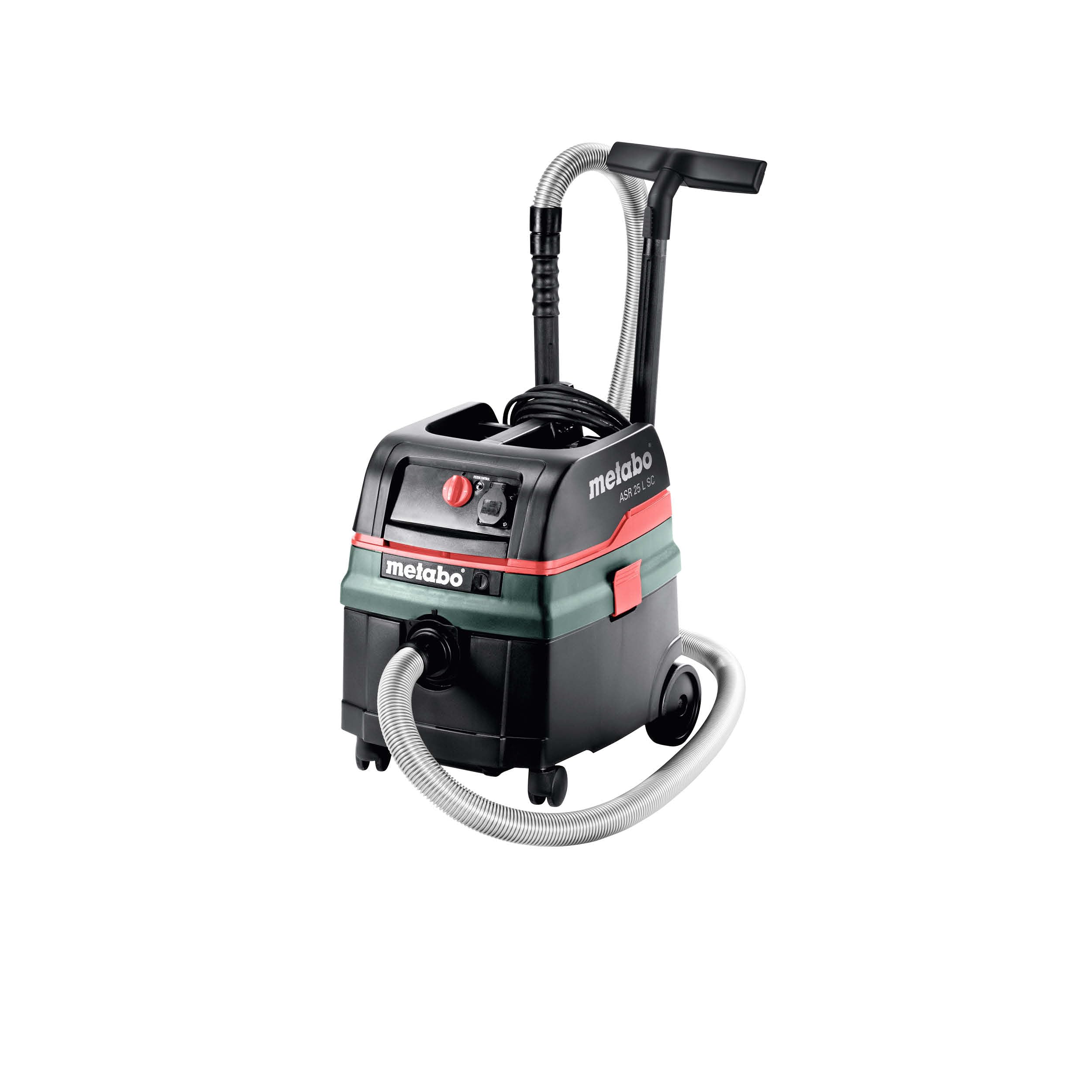 metabo ASR 25 L SC Nass-Trockensauger – Industriesauger mit SelfClean-Filterung für Baustellen