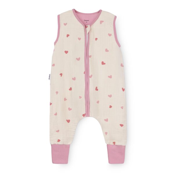 Ehrenkind® Babyschlafsack mit Füssen | Musselin 1.0 TOG – Bio-Baumwolle für den Sommer