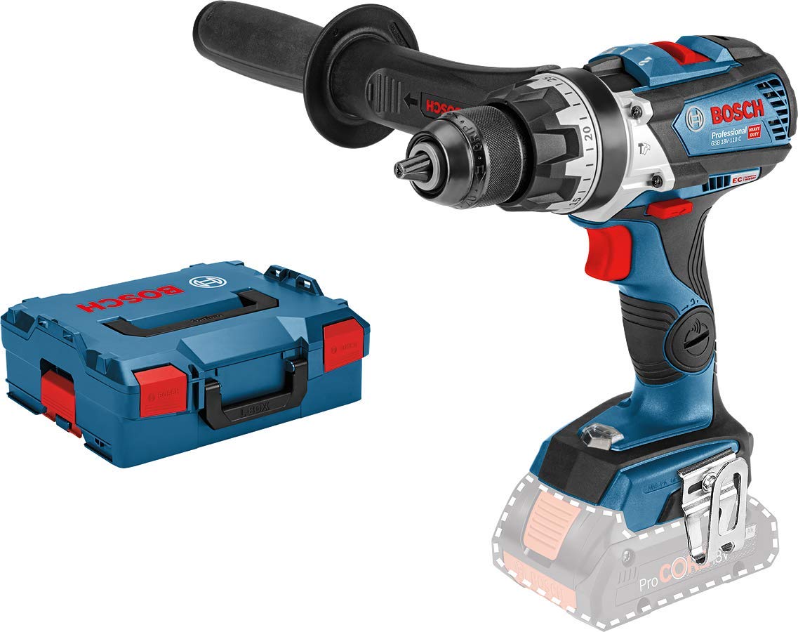 Bosch Professional GSB 18V-110 C Akku-Schlagbohrschrauber – 110 Nm Drehmoment