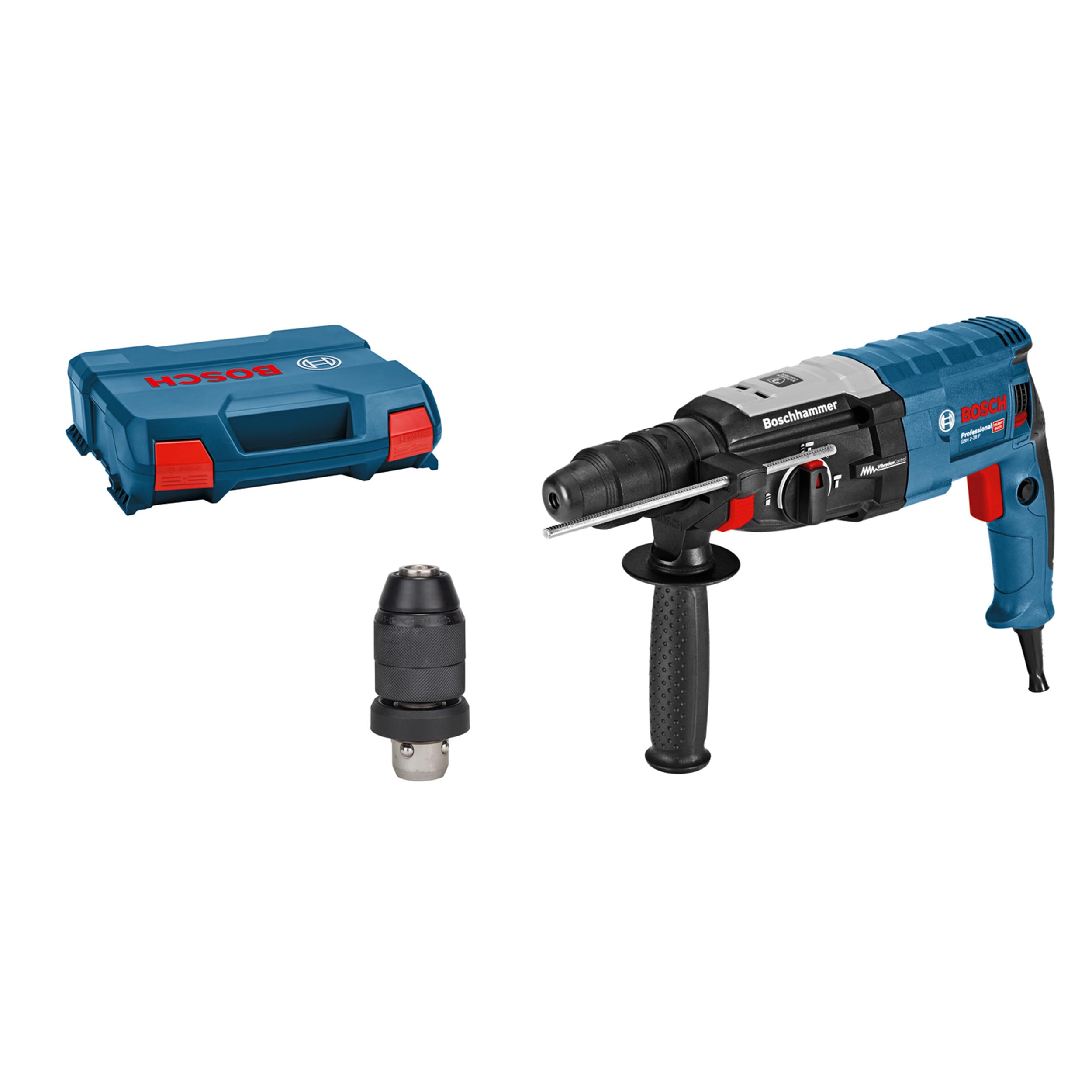 Bosch Professional GBH 2-28 F Bohrhammer – 3,2 J Schlagenergie mit SDS-plus
