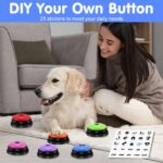 vsshe Haustier-Trainings-Buzzer mit Aufnahmefunktion – 6er Set für Hund & Katze – Bild 6